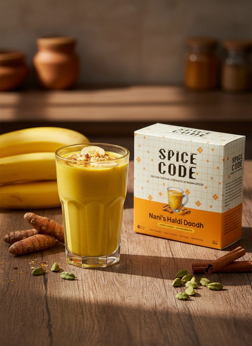 Haldi Banana Smoothie