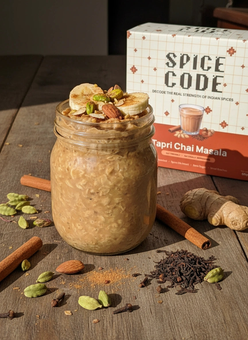 Kadak Chai Overnight Oats