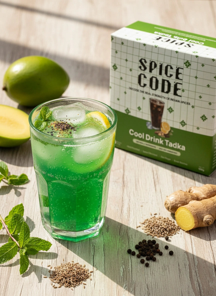 Spiced Aam Panna Soda